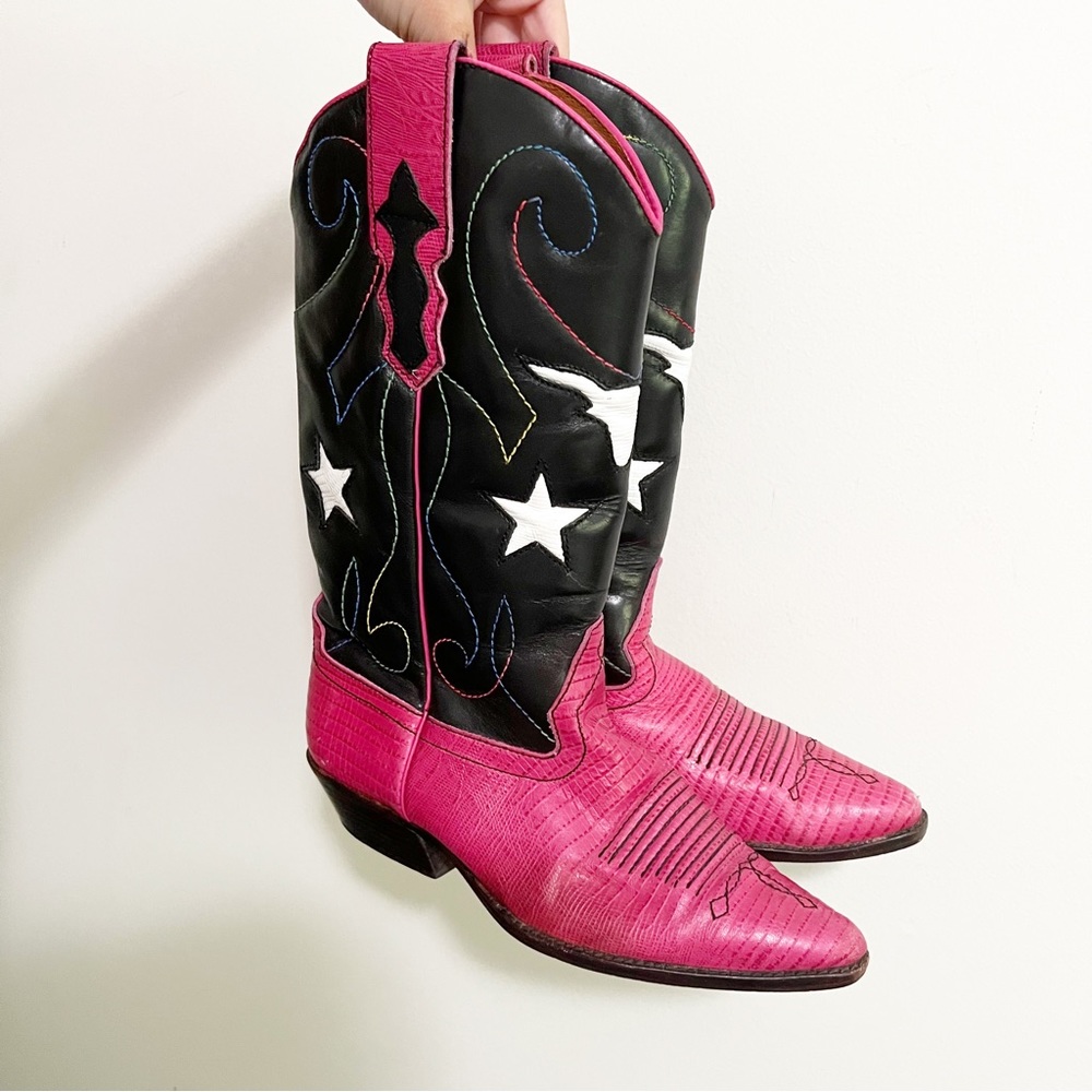 Vintage Nine West Peggy Sue Cowgirl Boots